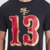 Футболка San Francisco 49ers Brock Purdy Nike Black 2025 Rivalries Collection Player