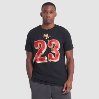 Футболка Christian McCaffrey San Francisco 49ers Nike Rivalries Collection Name & Number - Black