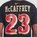 Футболка San Francisco 49ers Christian McCaffrey Nike Black 2025 Rivalries Collection Player