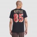 Футболка San Francisco 49ers George Kittle Nike Black 2025 Rivalries Collection Player