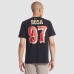 Футболка San Francisco 49ers Nick Bosa Nike Black 2025 Rivalries Collection Player