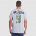 Seattle Seahawks Kenneth Walker III Nike Gray 2025 Rivalries Collection Player Name & Number T-Shirt