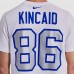 Футболка Buffalo Bills Dalton Kincaid Nike White 2025 Rivalries Collection Player