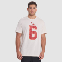 Футболка Arizona Cardinals James Conner Nike Natural 2025 Rivalries Collection Name & Number
