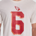 Футболка Arizona Cardinals James Conner Nike Natural 2025 Rivalries Collection Name & Number