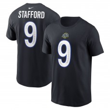 Футболка Los Angeles Rams Matthew Stafford Nike Midnight Blue 2025 Rivalries Collection Player Футболка Los Angeles Rams Matthew Stafford Nike Midnight Blue 2025 Rivalries Collection Player