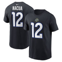 Футболка Puka Nacua Los Angeles Rams Nike Rivalries Collection Name & Number - Dark Blue