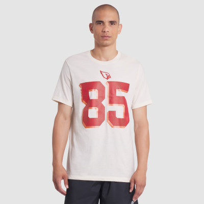 Футболка Arizona Cardinals Trey McBride Nike Natural 2025 Rivalries Collection Name & Number