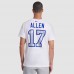 Футболка Buffalo Bills Josh Allen Nike White 2025 Rivalries Collection Player