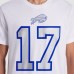 Футболка Buffalo Bills Josh Allen Nike White 2025 Rivalries Collection Player