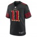 Игровая джерси San Francisco 49ers Brandon Aiyuk Nike Black 2025 Rivalries Collection Game