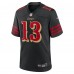 Игровая джерси San Francisco 49ers Brock Purdy Nike Black 2025 Rivalries Collection Game