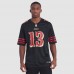 Игровая джерси San Francisco 49ers Brock Purdy Nike Black 2025 Rivalries Collection Game