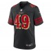 San Francisco 49ers The Faithful Nike Black 2025 Rivalries Collection Game Jersey