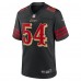 San Francisco 49ers Fred Warner Nike Black 2025 Rivalries Collection Game Jersey