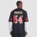San Francisco 49ers Fred Warner Nike Black 2025 Rivalries Collection Game Jersey
