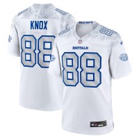 Игровая джерси Buffalo Bills Dawson Knox Nike White 2025 Rivalries Collection Game