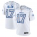 Игровая джерси Buffalo Bills Josh Allen Nike White 2025 Rivalries Collection Game