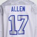 Игровая джерси Buffalo Bills Josh Allen Nike White 2025 Rivalries Collection Game