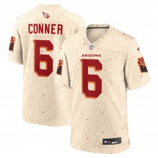 Игровая джерси Arizona Cardinals James Conner Nike Natural 2025 Rivalries Collection Game