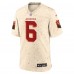 Игровая джерси Arizona Cardinals James Conner Nike Natural 2025 Rivalries Collection Game