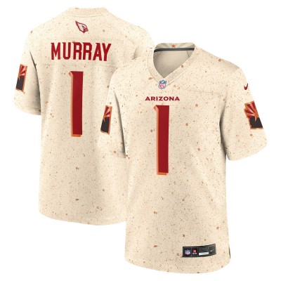 Игровая джерси Arizona Cardinals Kyler Murray Nike Natural 2025 Rivalries Collection Game