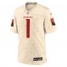 Игровая джерси Arizona Cardinals Kyler Murray Nike Natural 2025 Rivalries Collection Game