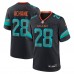 Miami Dolphins De’Von Achane Nike Pitch Blue 2025 Rivalries Collection Game Jersey