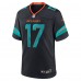 Игровая джерси Miami Dolphins Jaylen Waddle Nike Pitch Blue 2025 Rivalries Collection Game