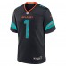 Игровая джерси Miami Dolphins Tua Tagovailoa Nike Pitch Blue 2025 Rivalries Collection Game