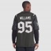 Игровая джерси New York Jets Quinnen Williams Nike Gotham Green 2025 Rivalries Collection Game