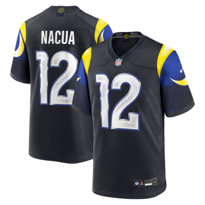 Джерси Puka Nacua Los Angeles Rams Nike Rivalries Collection Game - Dark Blue