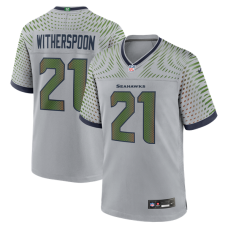 Джерси Devon Witherspoon Seattle Seahawks Nike Rivalries Collection Game - Gray