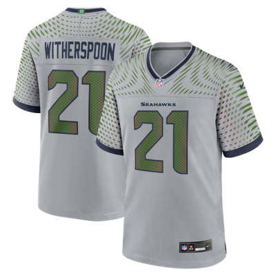 Джерси Devon Witherspoon Seattle Seahawks Nike Rivalries Collection Game - Gray