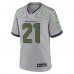 Игровая джерси Seattle Seahawks Devon Witherspoon Nike Wolf Gray 2025 Rivalries Collection Game