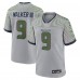 Игровая джерси Seattle Seahawks Kenneth Walker III Nike Wolf Gray 2025 Rivalries Collection Game