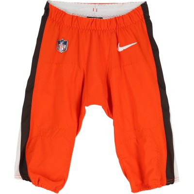 Elijah Moore Cleveland Browns Fanatics Authentic Game-Used Orange Nike Pants vs. Denver Broncos on December 2, 2024