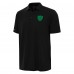 Antigua Black Las Vegas Raiders St. Patricks Day Era Polo
