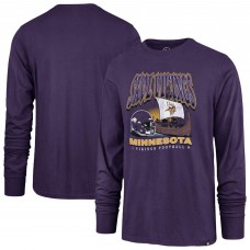 Minnesota Vikings 47 Purple Regional Super Rival Long Sleeve T-Shirt