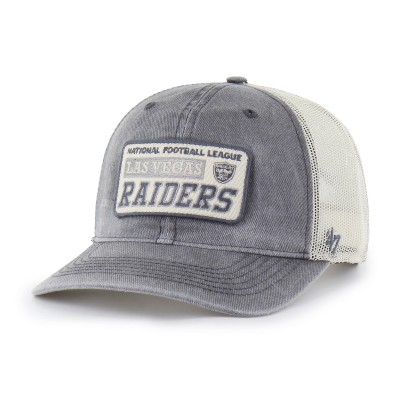 Бейсболка Las Vegas Raiders 47 Charcoal Canteen Relaxed Trucker