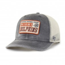 Бейсболка Miami Dolphins 47 Charcoal Canteen Relaxed
