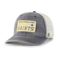 Бейсболка New Orleans Saints 47 Charcoal Canteen Relaxed Trucker