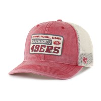 Бейсболка San Francisco 49ers 47 Scarlet Canteen Relaxed Trucker