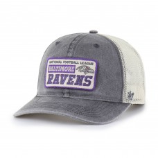 Бейсболка Baltimore Ravens 47 Charcoal Canteen Relaxed Trucker