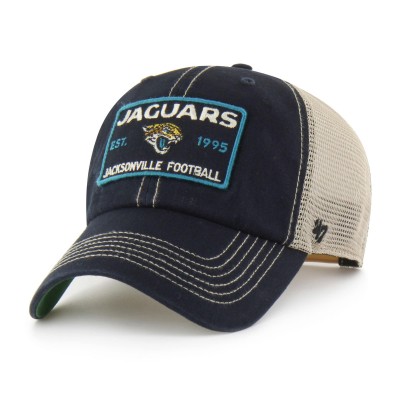 Бейсболка Jacksonville Jaguars 47 Black Wabash Trucker Clean Up