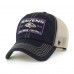 Бейсболка Baltimore Ravens 47 Black Wabash Trucker Clean Up