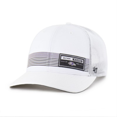 Бейсболка Baltimore Ravens 47 White Rangefinder Trucker