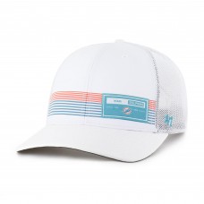 Бейсболка Miami Dolphins 47 White Rangefinder Trucker
