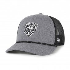 Бейсболка Chicago Bears 47 Heather Charcoal Carbon Rope Trucker Бейсболка Chicago Bears 47 Heather Charcoal Carbon Rope Trucker