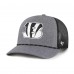 Бейсболка Cincinnati Bengals 47 Heather Charcoal Carbon Rope Trucker